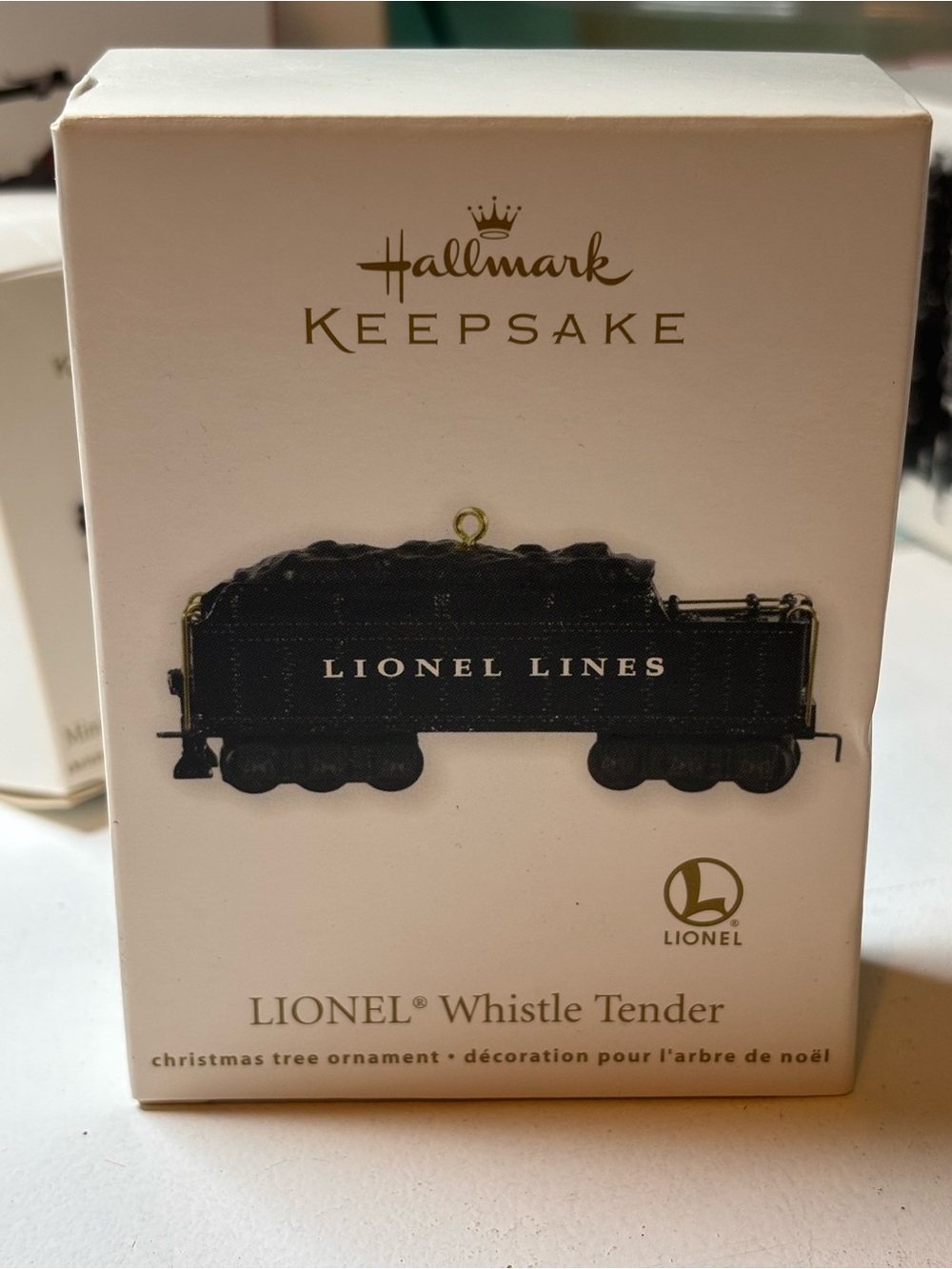 Hallmark Keepsake Lionel Whistle Tender Ornament (2011) – Die Cast Train Car